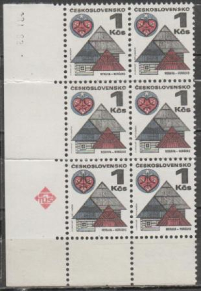 1875 yb - větší celek 6 známek ** - 1971